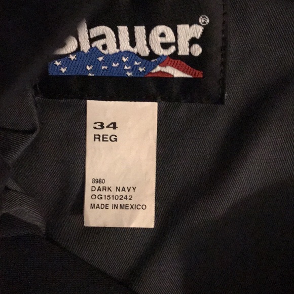 2 pairs Of Dark Navy Blauer Pants - Picture 2 of 5